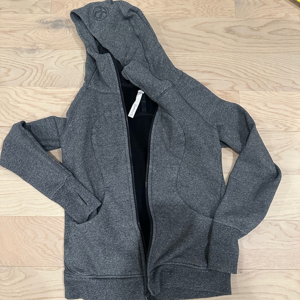 Lululemon Gray Zip-Up Jacket